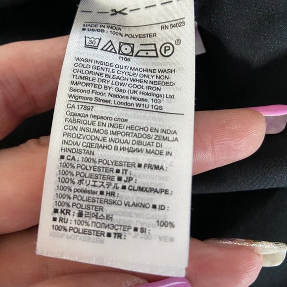 Banana Republic Short Sleeve Flutter Sleeve Lined Top Size XL, EUC - Picture 11 of 15